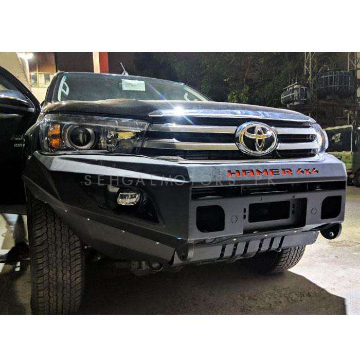 Toyota Revo / Rocco 2016 Hamer Half Bull Bar Single Fog Lamp