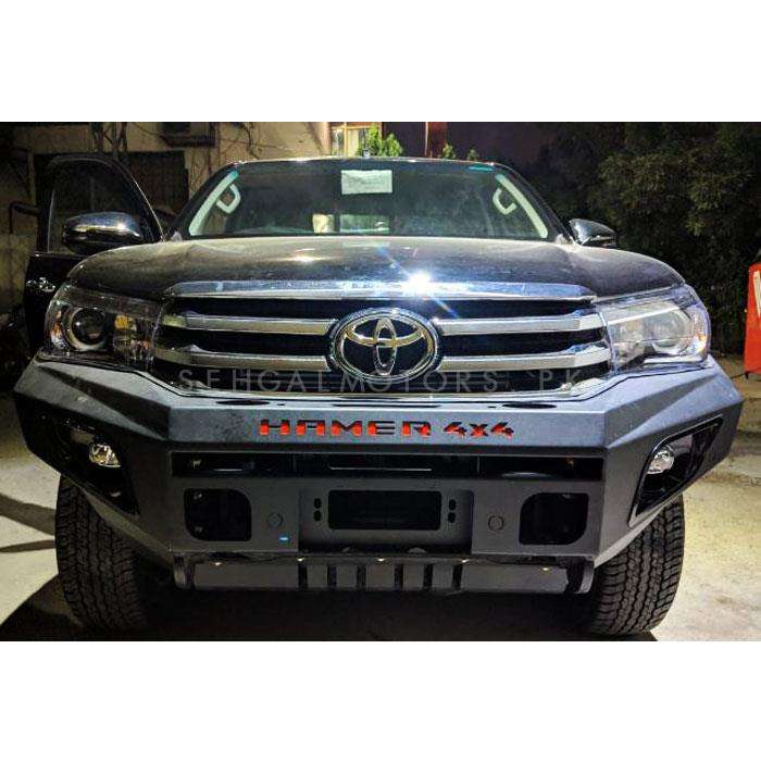 Toyota Revo / Rocco 2016 Hamer Half Bull Bar Single Fog Lamp