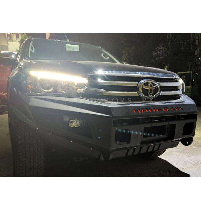 Toyota Revo / Rocco 2016 Hamer Half Bull Bar Single Fog Lamp