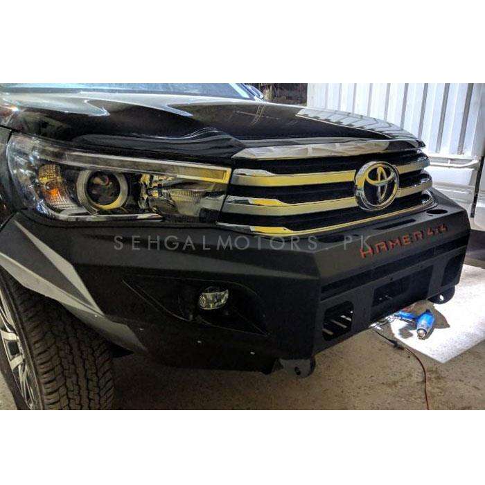 Toyota Revo / Rocco 2016 Hamer Half Bull Bar Single Fog Lamp