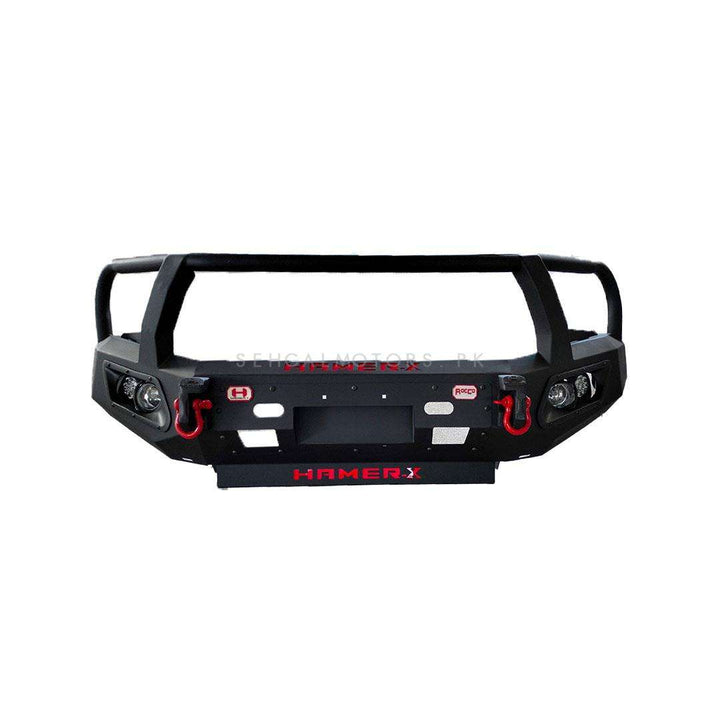 Toyota Revo / Rocco 2022 Hamer Full Bull Bar Double Fog Lamp