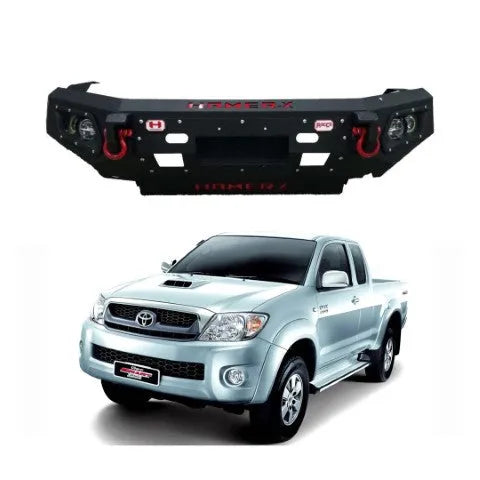 Toyota Vigo 2010 Hamer Half Bull Bar Double Fog Lamp