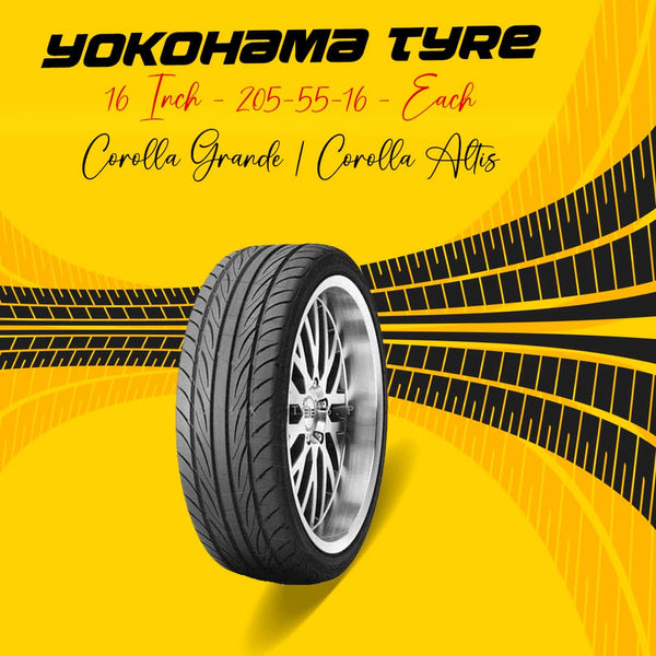 Yokohama Tyre 16 Inch - Each