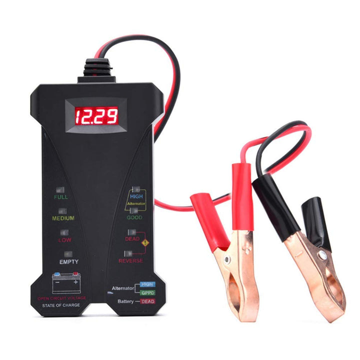 12V Digital Car Battery Tester Meter