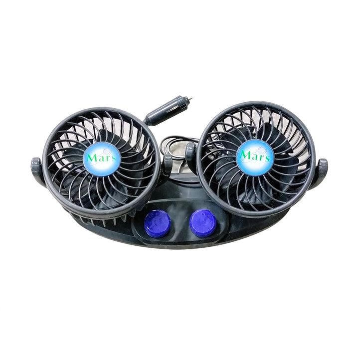 Rotatable Dual Speed Car Electric Fan