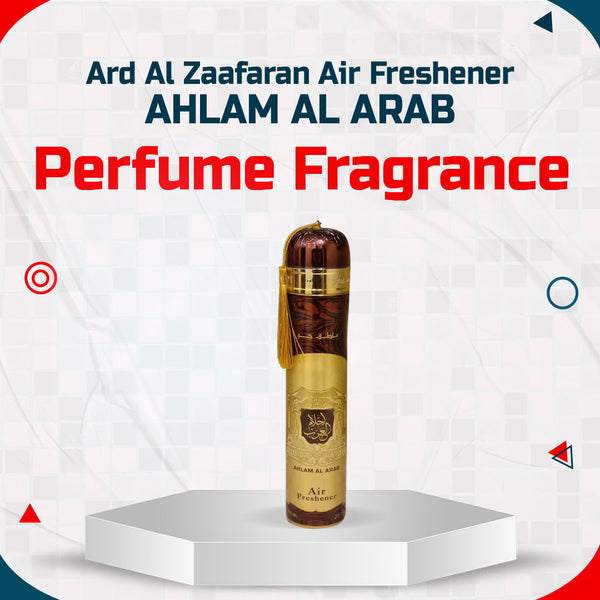 Ard Al Zaafaran Air Freshener AHLAM AL ARAB - Car Perfume Fragrance Freshener Smell