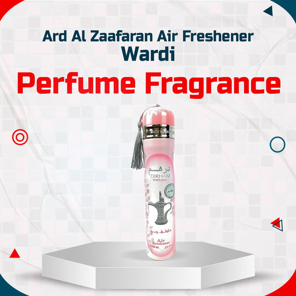 Ard Al Zaafaran Air Freshener Wardi - Car Perfume Fragrance Freshener Smell