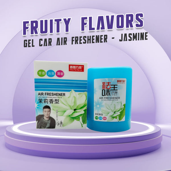 Fruity Flavors Gel Car Air Freshener - Jasmine
