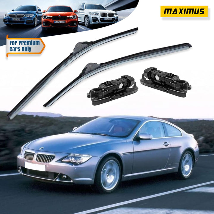 BMW 6 Series GT/MT Silicone Wiper Blades For Special Cars - Model 2004-2010