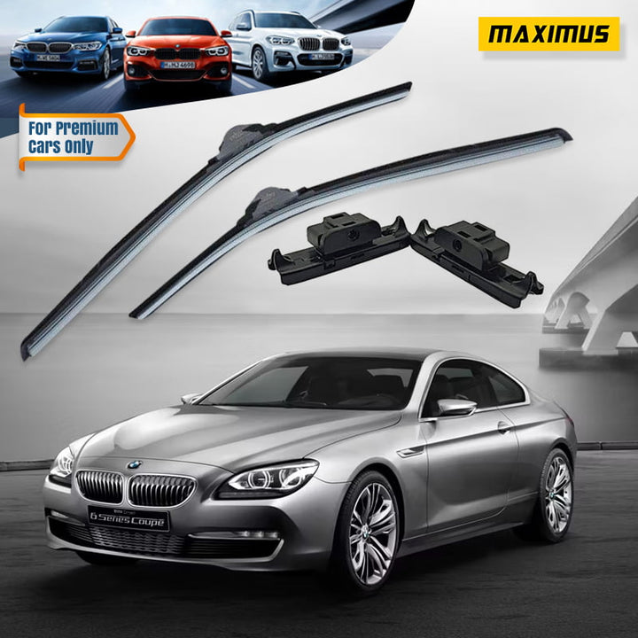BMW 6 Series Silicone Wiper Blades For Special Cars - Model 2011-2016
