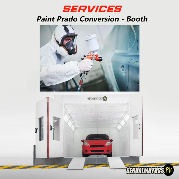 Paint Prado Conversion - Booth