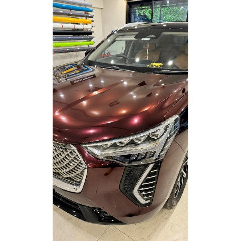 Colored PPF Car Protection Film Burgandy - TS-ZL-323