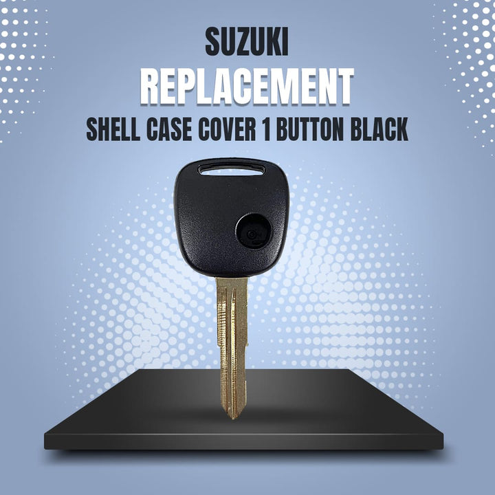 Suzuki Replacement Key Shell Case Cover Black Model 2005-2019
