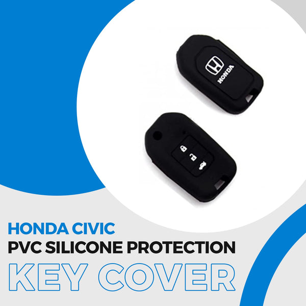 Honda Civic PVC Silicone Protection Key Cover - Model 2014-2016