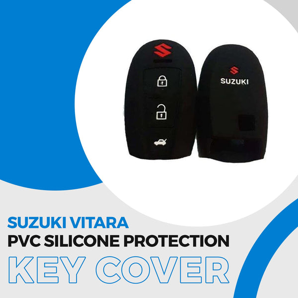 Suzuki Vitara PVC Silicone Protection Key Cover 3 Buttons - Model 2016-2021