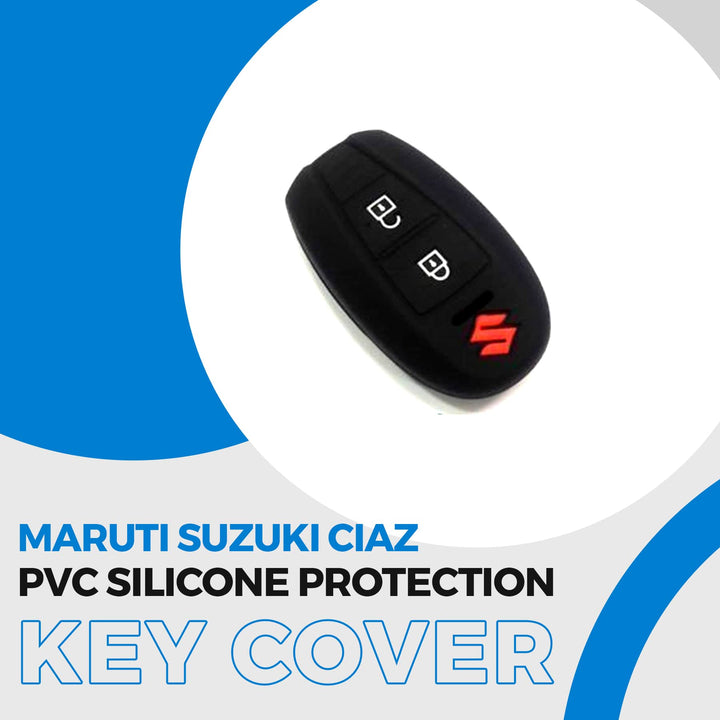 Maruti Suzuki Ciaz PVC Silicone Protection Key Cover 2 Buttons