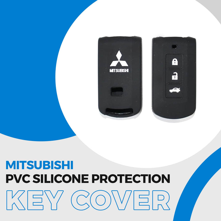 Mitsubishi PVC Silicone Protection Key Cover 3 Button
