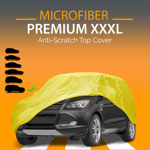 Premium XXXL Microfiber Anti-Scratch Top Cover Multi - Soft Fleece | Random Colors
