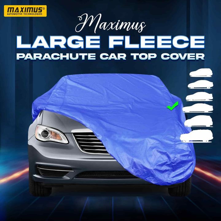 Maximus Large Fleece Parachute Car Top Cover - Large Sedan Size