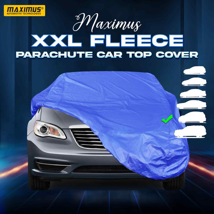 Maximus XXL Fleece Parachute Car Top Cover - XXL Cross Over Size
