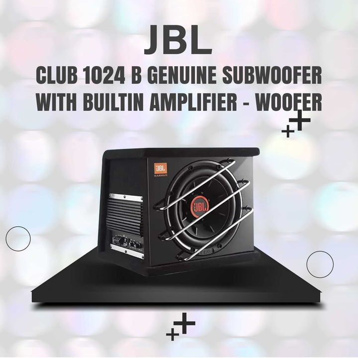 JBL Club 1024 B Genuine SubWoofer with Builtin Amplifier