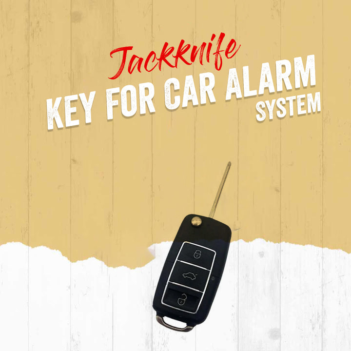 Jackknife Key For Car Alarm System.