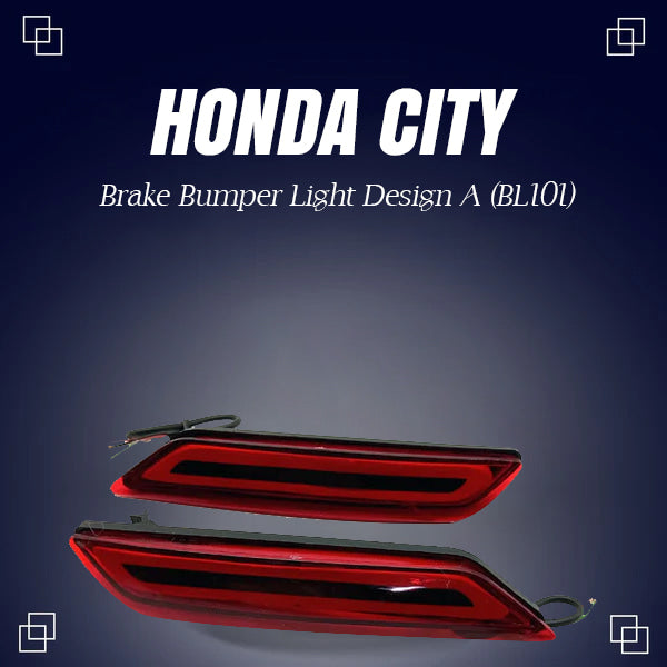 Honda City Brake Bumper Light Design A (BL101) - Model 2021-2024