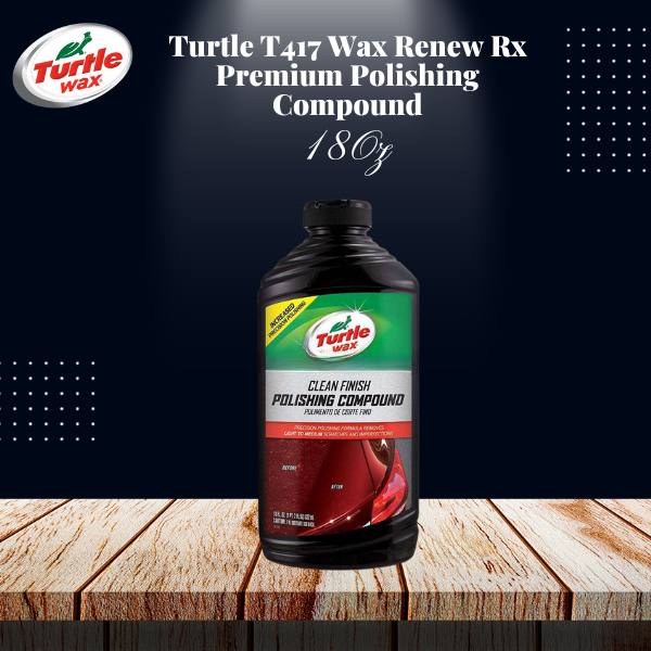 Turtle T417 Wax Renew Rx Premium Polishing Compound - 18Oz