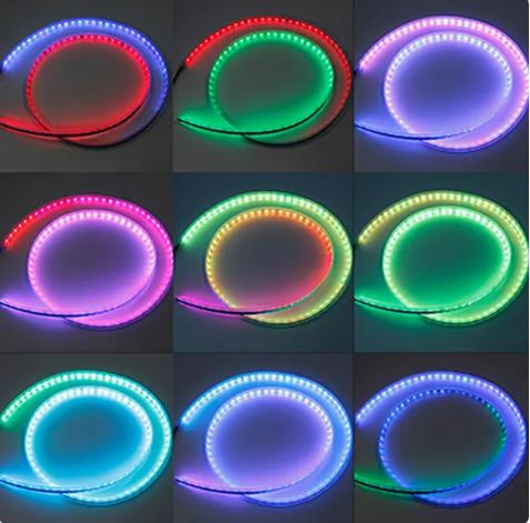 Car Hood Daytime Running Light Strip Waterproof Flexible LED Auto Decorative Atmosphere