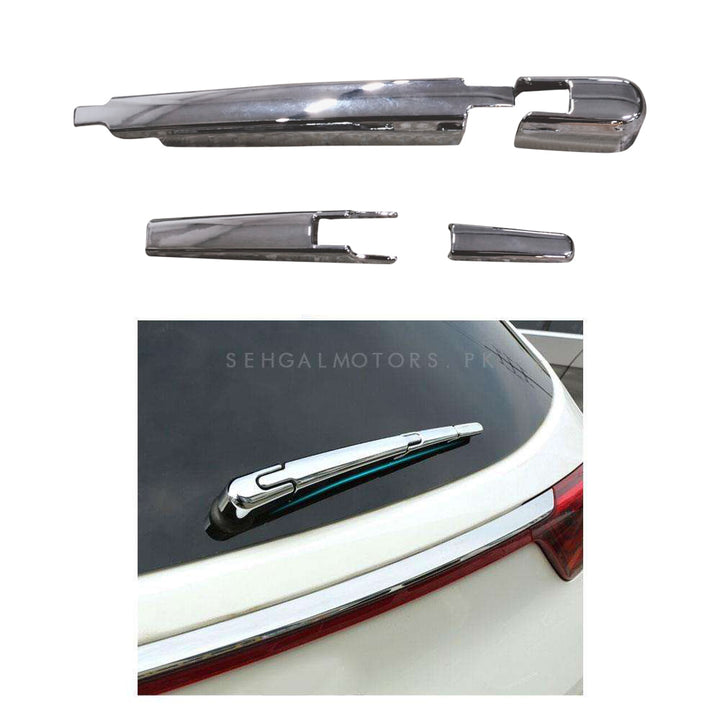 Hyundai Tucson Chrome Rear Window Wiper Arm Blade Cover Trim - Model 2020-2024