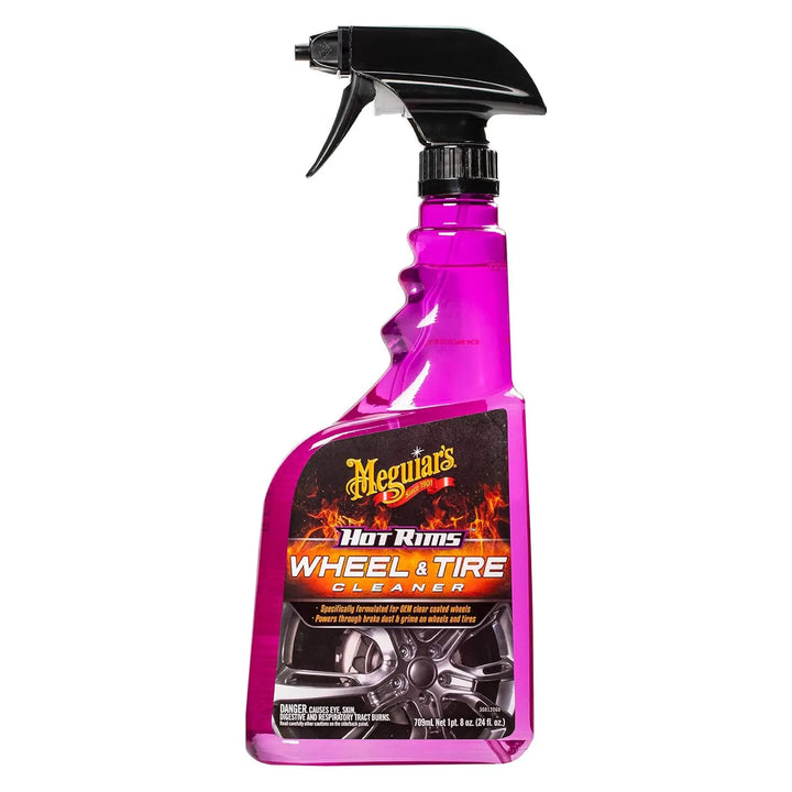 Meguiars Hot Rims All Wheel and Tire Tyre Cleaner - 709ml G9524