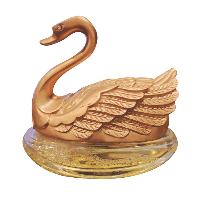 Swan Swarovski Sculpture Car Perfume Fragrance For Dashboard S-819