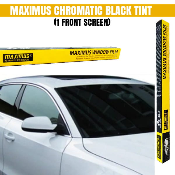 Maximus Chromatic Black Tint (1 Front Screen)