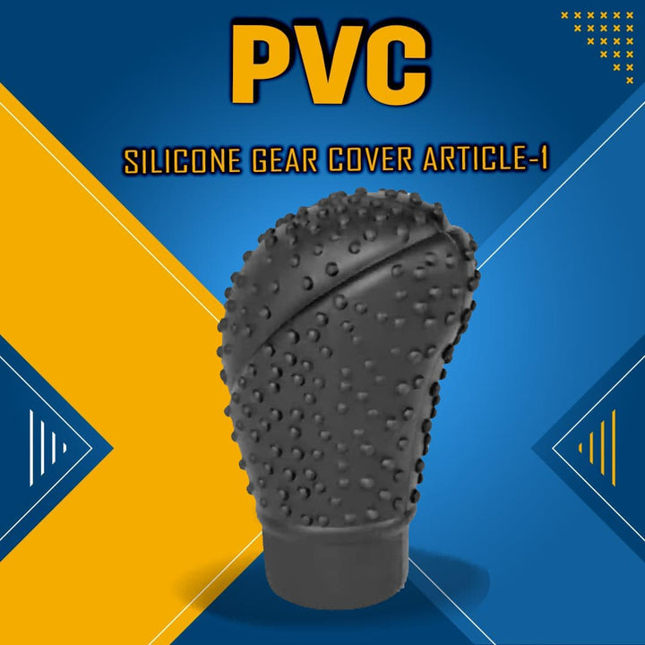 PVC Silicone Gear Cover Article-1 - Black Color