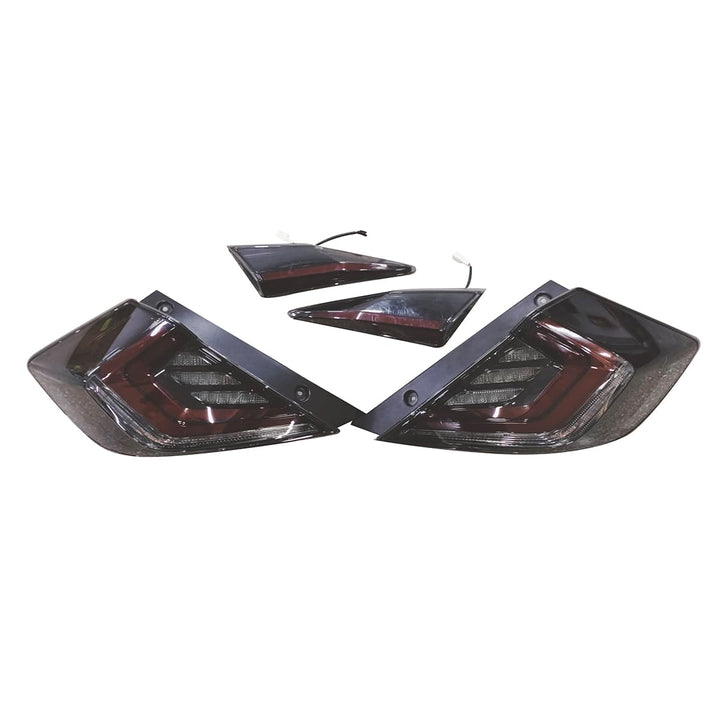 Honda Civic Sequential Back Lamps Light Smoke - Model 2016-2021