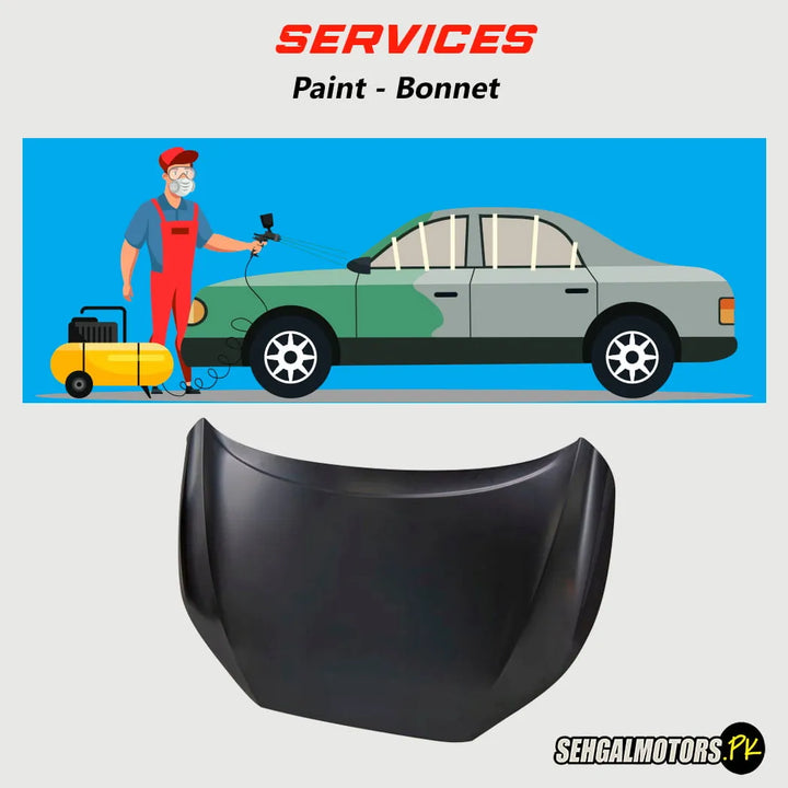 Service Paint - Bonnet