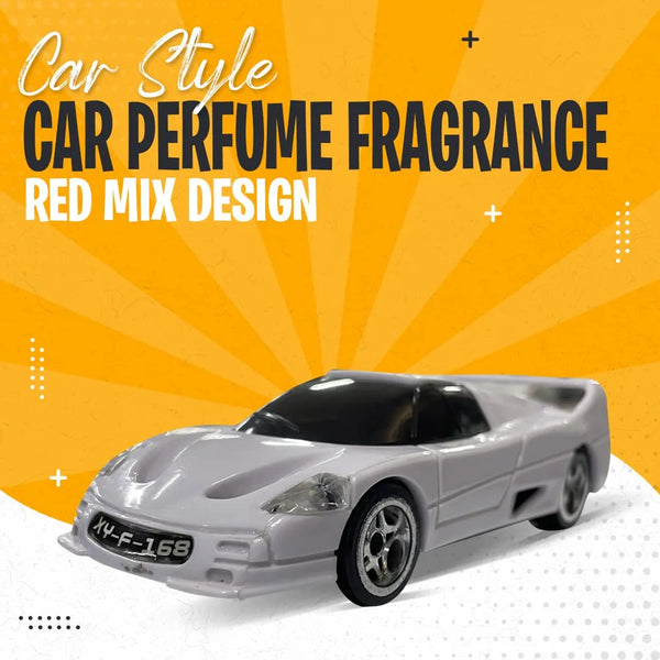 Car Style Car Perfume Fragrance Red Mix Design