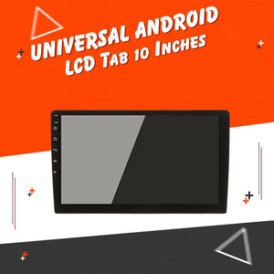 Universal Android LCD Tab 10 Inches With Wiring 8227 - Without Main Grip