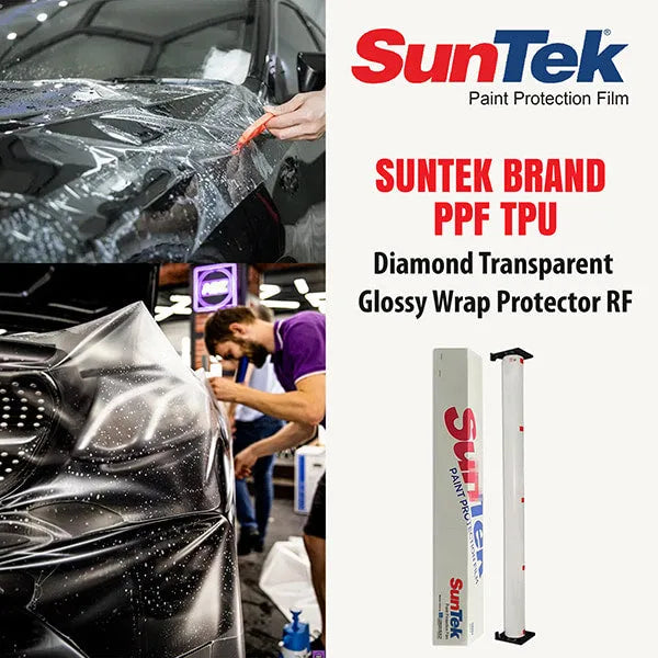 Suntek Brand PPF TPU Diamond Transparent Glossy Wrap Protector RF