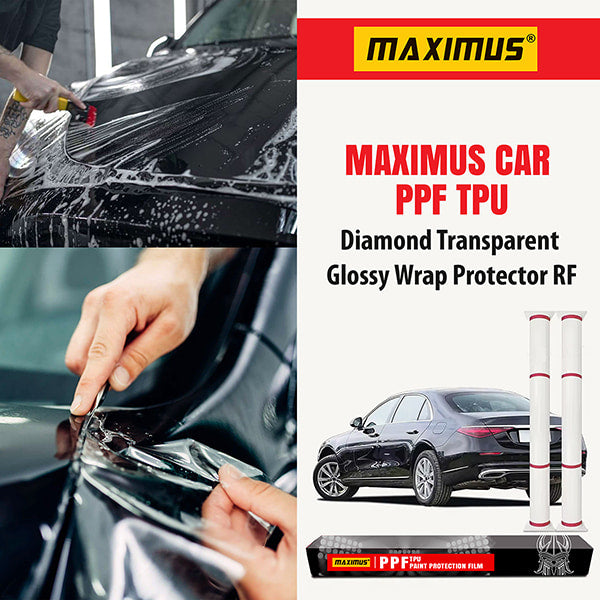 Maximus Car PPF TPU Diamond Transparent Glossy Wrap Protector RF