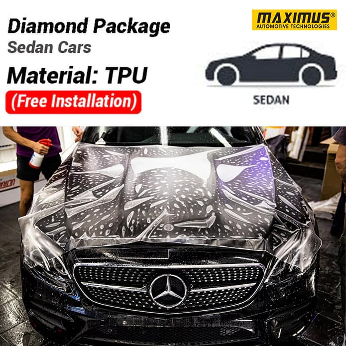 Maximus Diamond Package PPF For Sedan - Type TPU - 45 RF