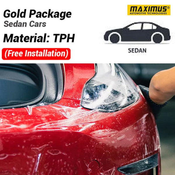 Maximus Gold Package PPF For Sedan - Type TPH - 45 RF