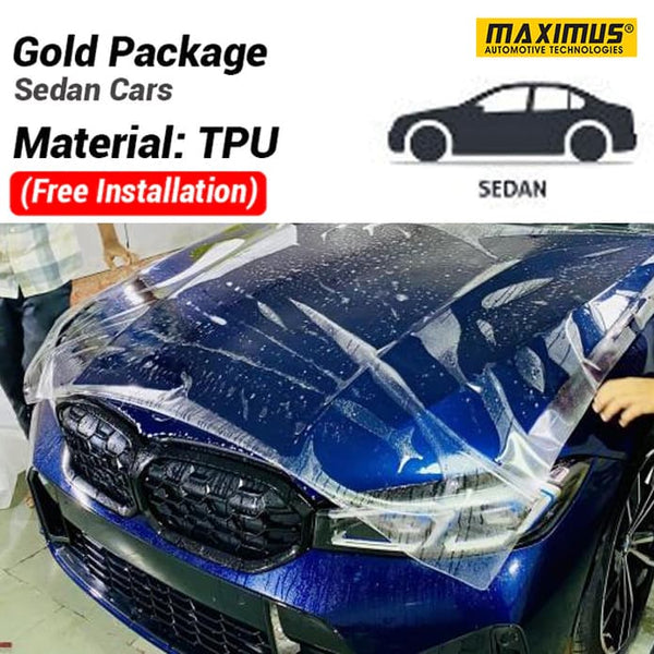 Maximus Gold Package PPF For Sedan - Type TPU - 45 RF