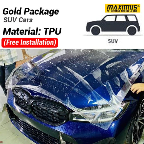 Maximus Gold Package PPF for SUV - Type TPU - 55 RF