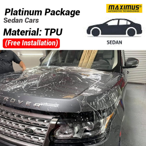 Maximus Platinum Package PPF For Sedan - Type TPU - 45 RF