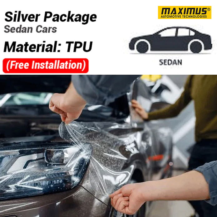 Maximus Silver Package PPF For Sedan - Type TPU - 45 RF