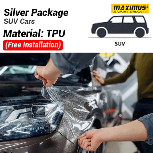 Maximus Silver Package PPF for SUV - Type TPU - 55 RF