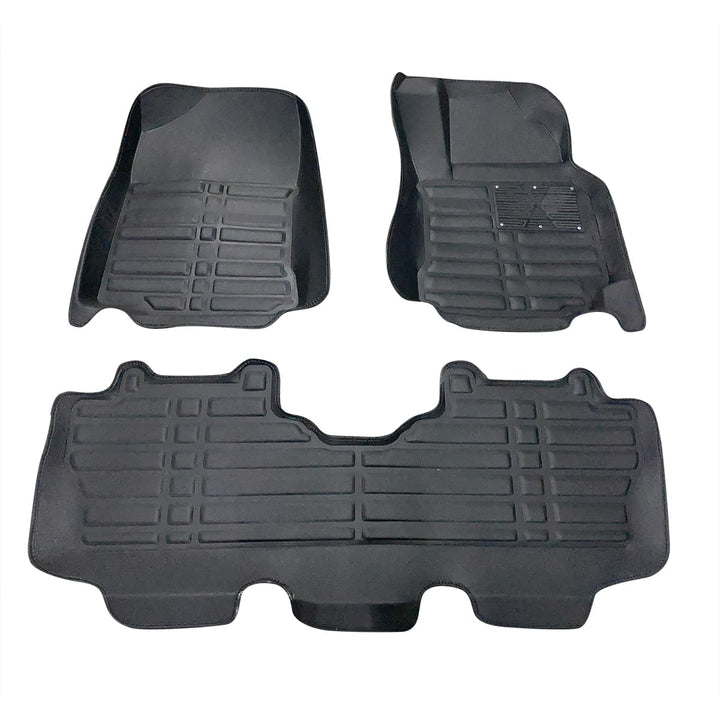 Toyota Aqua 5D Floor Mat Black 3 Pcs - Model 2012-2021