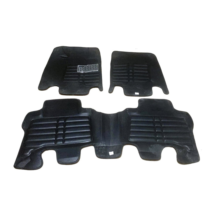 Toyota Prado 5D Floor Mat Black 3 Pcs - Model 2009-2021