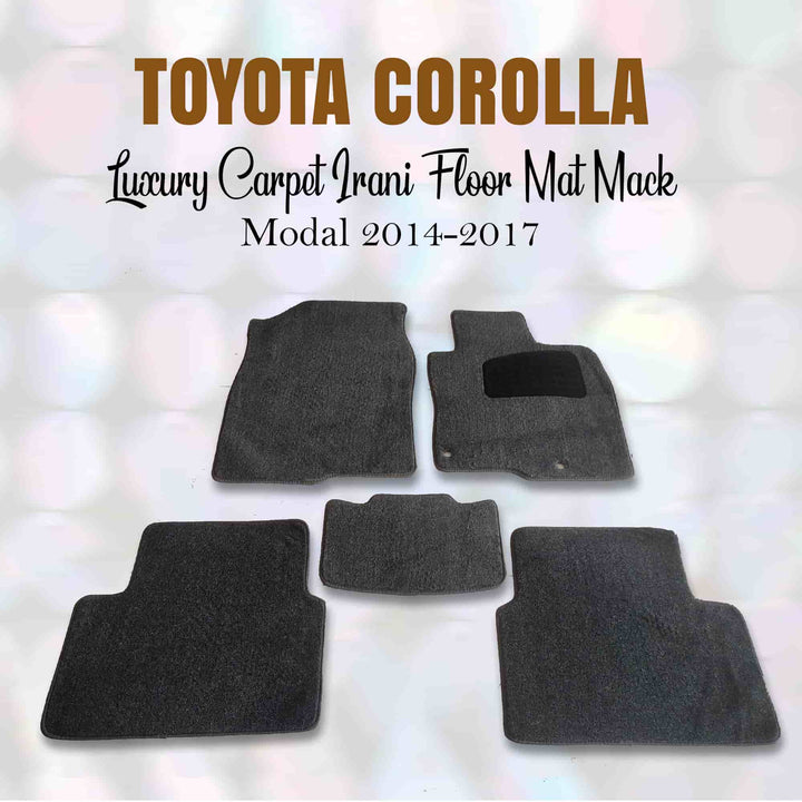 Toyota Corolla Luxury Carpet Irani Floor Mat Mack Modal 2014-2017